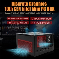 Eglobal DIY Gaming PC In Core 10th I7 10700T I9 10900T เดสก์ท็อป CPU Windows 11  ITX คอมพิวเตอร์ HDM