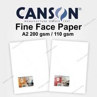 Canson Fine Face Paper A2 200 gsm 110 gsm/