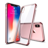 iPhone X Case iPhone 10 Case Crystal Transparent Clear Flexible Soft Gel TPU Cover Shell Skin [Sup