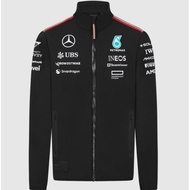 [🇲🇾 Ready Stock] Original 2024 & 2023 Mercedes-AMG PETRONAS F1 Team Softshell Jacket Tommy Hilfiger