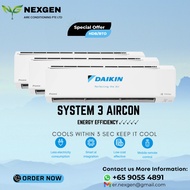 DAIKIN Aircon System 3 (5Tick) R32