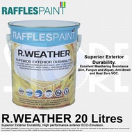 Raffles Paint R.Weather Exterior Emulsion Wall Paint 20L