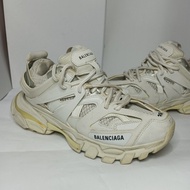Collector Edition!! RARE Balenciaga Track Trainer 'Triple White Women Sneaker Sneakers Casual Sepatu