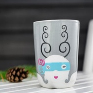 丹麥QDO Folklore 雙層陶瓷杯 - Charlotte 法國