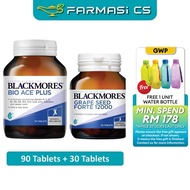 COMBO Blackmores Grape Seed Forte 12000 30 Tablets + Blackmores Bio ACE Plus 90 Tablets [ Farmasi CS