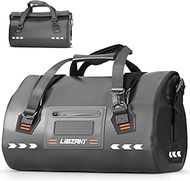 LIBZAKI Heavy Duty Waterproof Duffel Bag- Roll Top Duffel Keeps Gear Dry Any Kind of Travel, Camping