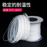 Teflon Tube 600V Translucent PTFE Tube Wall Thickness 0.2/0.3/0.4mm Teflon Thin Tube