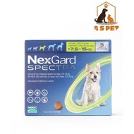 NexGard Spectra for Medium Dogs (7.5–15kg)
