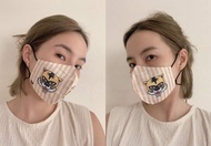 老虎圖案抗菌布口罩