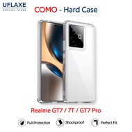 UFLAXE COMO - For Realme GT 7 / Realme GT 7T / Realme GT 7 Pro Case - Clear Anti-yellowing Shockproo