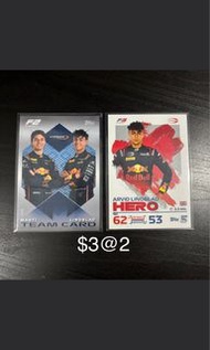 Marti, Arvid Lindblad ToppsTrubo Attax F2,F3 card