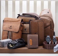 Gift Set Hadiah Untuk Lelaki / Hantaran Lelaki / Hadiah Suami / Men Wallet / Men Belt / Beg Duit Le