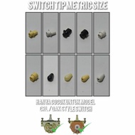 IBANEZ Guitar or bass tip switch for CRL Switch OAK Grrigsby/ can be used for fender dmarzio ernie b