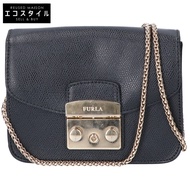 Furla 黑色 Metropolis 鏈條單肩包 - [二手]