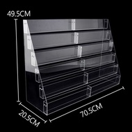 Acrylic Transparent Display Rack Supermarket Shelf Stationery Store Book Booklet Promotional Book La