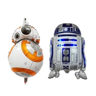 Two pc per Star Wars Theme R2D2 BB8 starwars Foil Balloons
