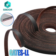 GATES-LL-2GT GT2 Timing Belt Gear 2GT Belt Synchronous Belts Width 6MM 9MM Wear Resistant for Ender3