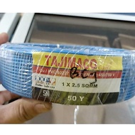 TAJIMACO NYAkabel listrik 1x1.5 1x2.5 50Yard 100Yard SNI Original