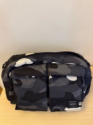 日本制Head Porter x BAPE