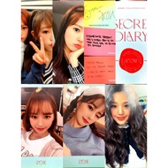 IZ*ONE SECRET DIARY  WONYOUNG YURI CHAEWON YUJIN SAKURA PHOTOCARD PC IZONE