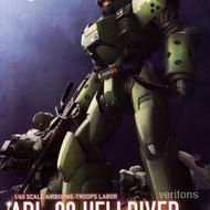 GSC MODEROID 1/60 Mobile Police ARL-99 Hell diver Model