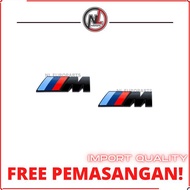 Bmw F10 F30 F32 Luggage Logo Emblem Bmw M Black Gloss