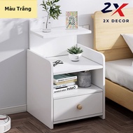 2X Decor - Tủ Đầu Giường Kiểu Dáng Cao Phong Cách Hiện Đại - 2X017