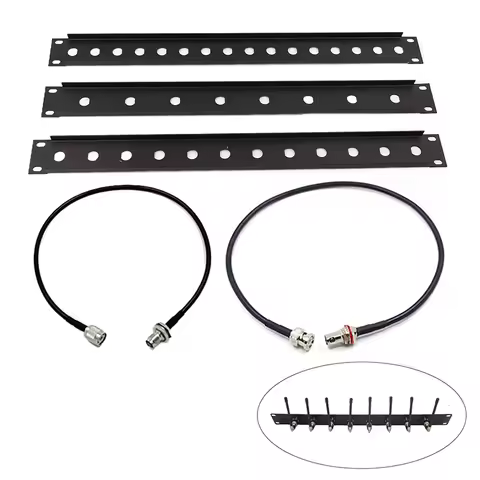 For Sennheiser Shure Micro Receiver-SLX4 PGX4 PG288 EW100G2 G3 Wireless Microphone Rack Mounting Bra