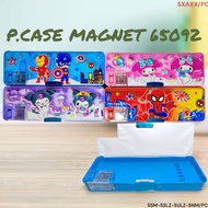 Magnetic Pencil Case 65092/Magnetic Pencil Case with Shavings/Magnetic Pencil Case with Pattern/Per 