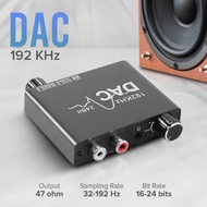BEST SELLER AUKUK Digital Audio Converter DAC Optical Coaxial to Analog RCA / Digital Audio Converte