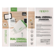 TC Charger OPPO T55 Casan 2USB 3A Cheap 3.5A MICRO FAST CHARGING/