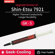 GEEKTC GK-5 Thermal Paste Silicone Grease Upgraded Version of 7921 For CPU GPU Graphic Card Heatsink