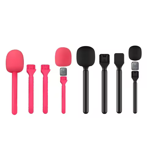 Handheld Wireless Microphone Adapter Holder For Interview With Silent Foam For Rode Wireless GO II F