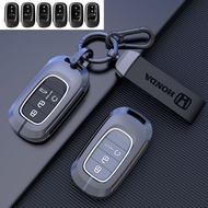 Zinc Alloy Silicone Car Key Cover for Honda City 2021-2024/Hrv 2021-2024/New HRV/Civic/CRV/BRV/City 
