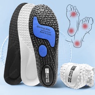 Sports Shock Absorption Insole PU Memory Foam Breathable Arch Support Orthopedic Shoes Pad Men Women
