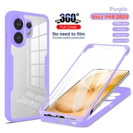 Vivo V60 2025 360 Transparent Casing For Vivo V60 V 60 VivoV60 V60Pro V60E 60V Pro Lite 5G 4G 2025 P