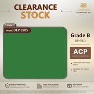 AE ZIMMER (CLEAR STOCK)J2 ACP 4x8 feet Single Face Colour 3mm/4mm Thickness ACP Sheet 清货价特价，室内板 防水板