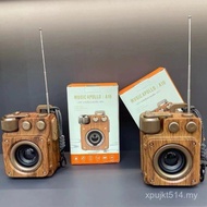 Speaker A16 Bass Strong Retro Portable Bluetooth Speaker Radio Wireless Outdoor 0W2I