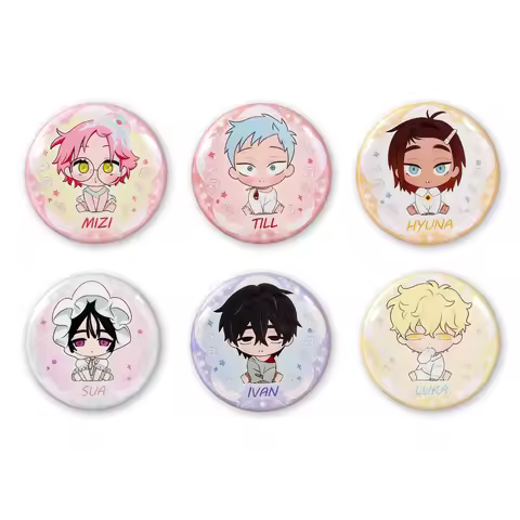 Alien Stage Baby Series Blind Box Button Pins, Officially Licensed Anime ALNST Collectible Merch for