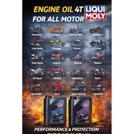 ENGINE OIL 4T LIQUI MOLY 10 W 40 15 W 50 NEW MODEL LIQUI MOLY SEMI MOTORBIKE T420 15W50 & T400 10W40