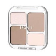 Browit พาเลทไฮไลท์และคอนทัวร์ Face On Point Highlight & Contour 1.1กรัม+1.5กรัม+2.5กรัมx2 (332531-74