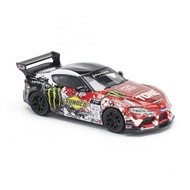 Poprace PR640180 1/64 Pandem Toyota GR Supra D1 GP 2024 DAIGO SAITO Diecast Scale Model Car