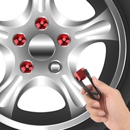 (HOT SALE) 20pcs 19/21mm Car Tyre Wheel Hub Covers Protection Caps Dust Nuts Nut Rim Bolt Caps Screw Hub Wheel Protector Proof Covers Car Accessories