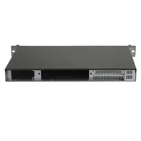 Server Chassis 1U250mm Aluminum Alloy Panel Compatible ITX Motherboard FLEX 1U Power Lndustrial Cont