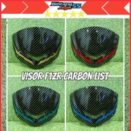 VISOR WINDSHIELD MODEL CARBON LIST F1ZR 125z 125zr Satria hiu Mio Jupiter UNIVERSAL -BTJ55 [PJ] TOP