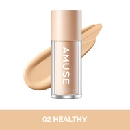 AMUSE Dew Wear Foundation  รองพื้นสกินแคร์ บางเบา ฟินิชโกลว์ ธรรมชาติ ติดทนนาน