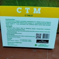 (ORIGINAL) CTM PIM Box of 12 tablet / Relieves Allergy Symptoms