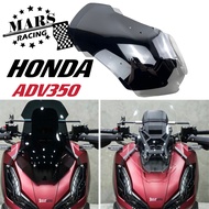 Motorcycle Accessories Windshield Windscreen Kit Deflector Shroud Shield Guard Fairing Cover For HONDA ADV350 ADV-350 adv 350 2021 2022 2023 adv350 21-23
