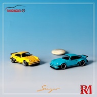 Rhino Model 1/64 Singer Turbo Study 930 YELLOW SKY BLUE