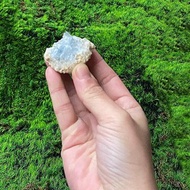 天然可愛能量原礦天空藍小天青石簇 療癒 治癒 居家能量擺飾